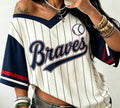 Braves shirt women
