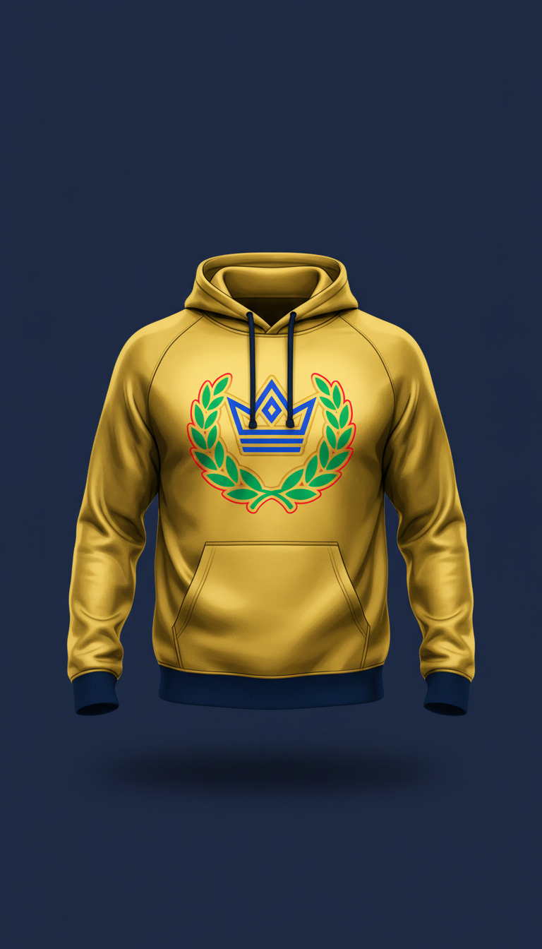Champion Gold Illustrated Hoodie
